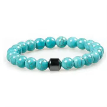 Gemstone & Hematite Bead Bracelet colour or variant view