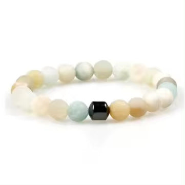 Gemstone & Hematite Bead Bracelet colour or variant view
