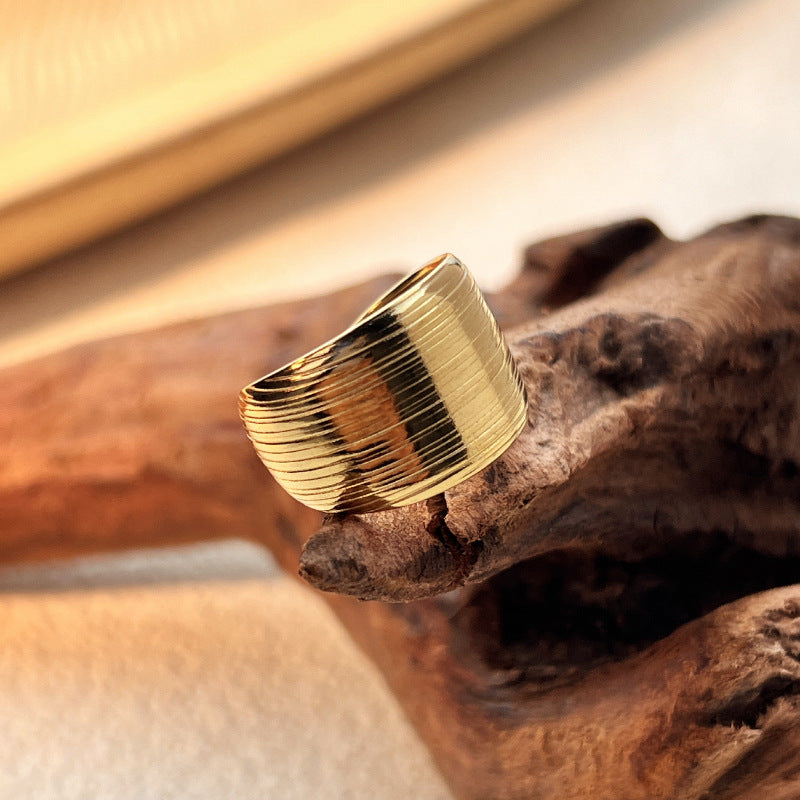 Polished Stainless Steel Open Band colour or variant view