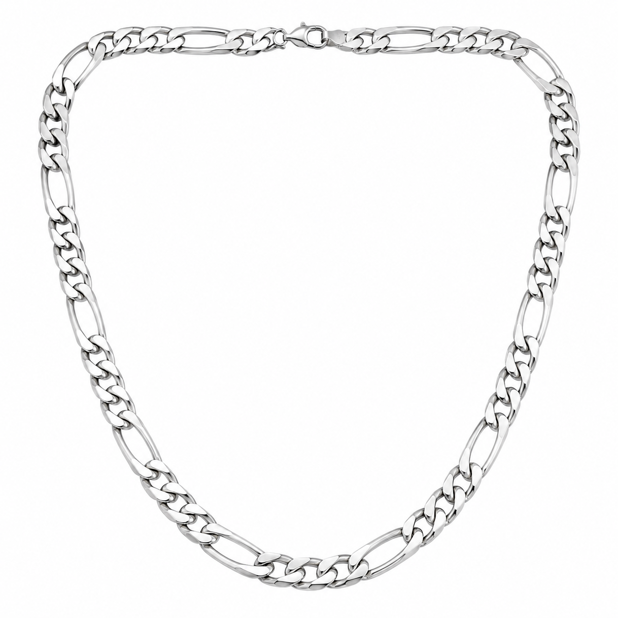 Classic 10mm Figaro Chain