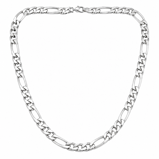 Classic 10mm Figaro Chain