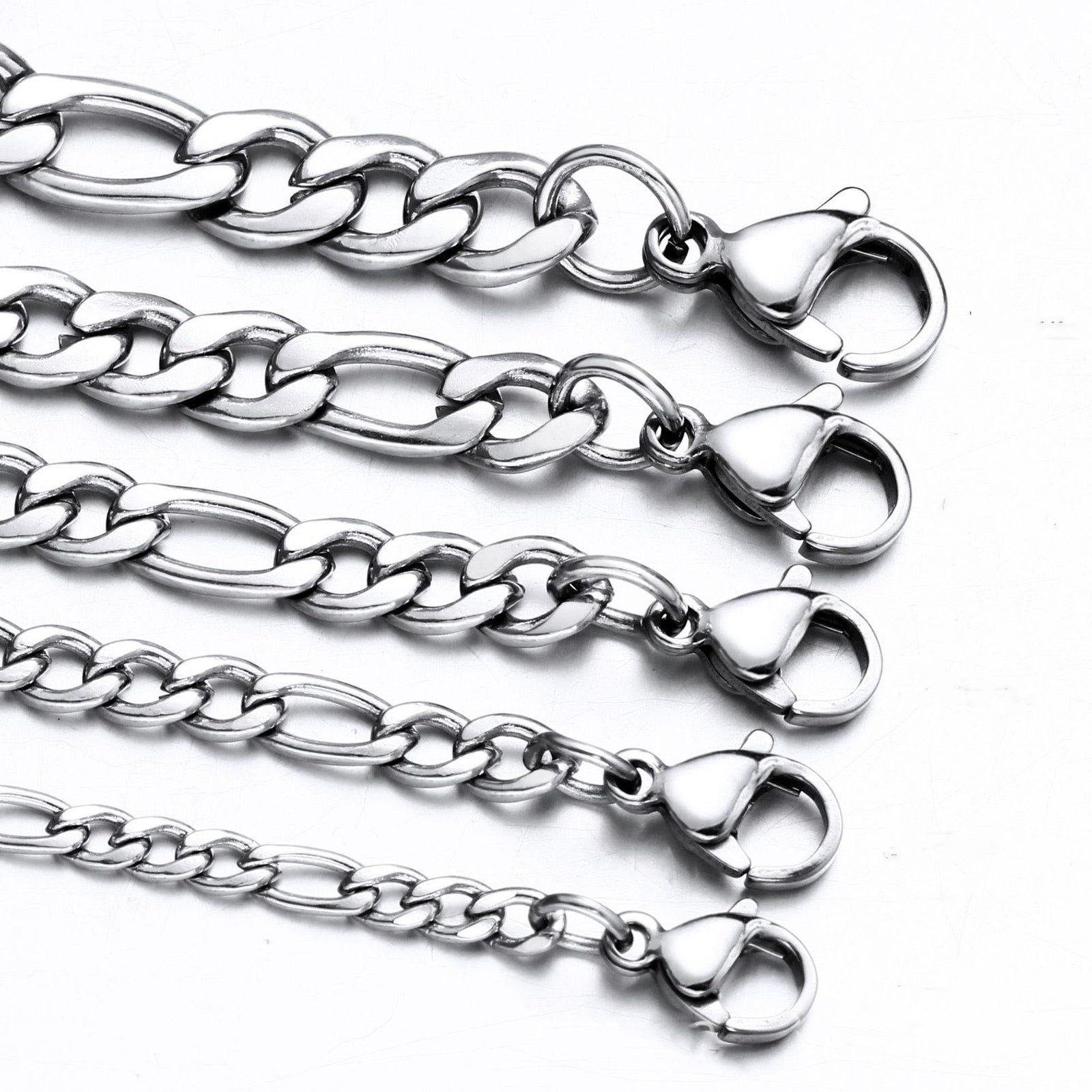 Classic 10mm Figaro Chain – view 5