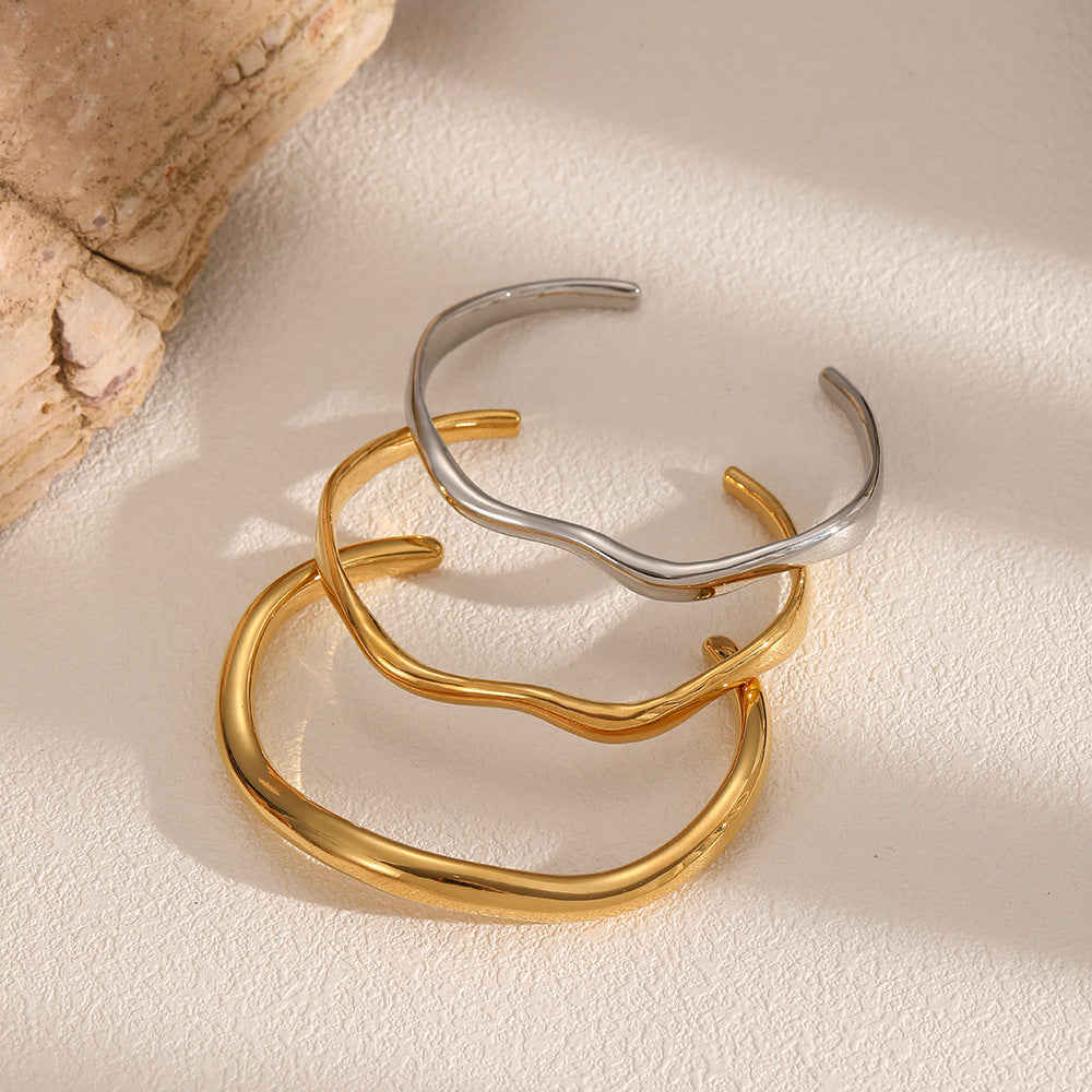 Irregular open cuff supplier reference