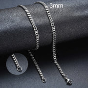 Faceted 7mm Cuban Chain – view 3