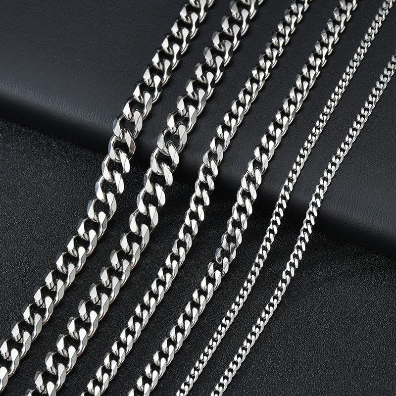 Faceted 7mm Cuban Chain – view 4