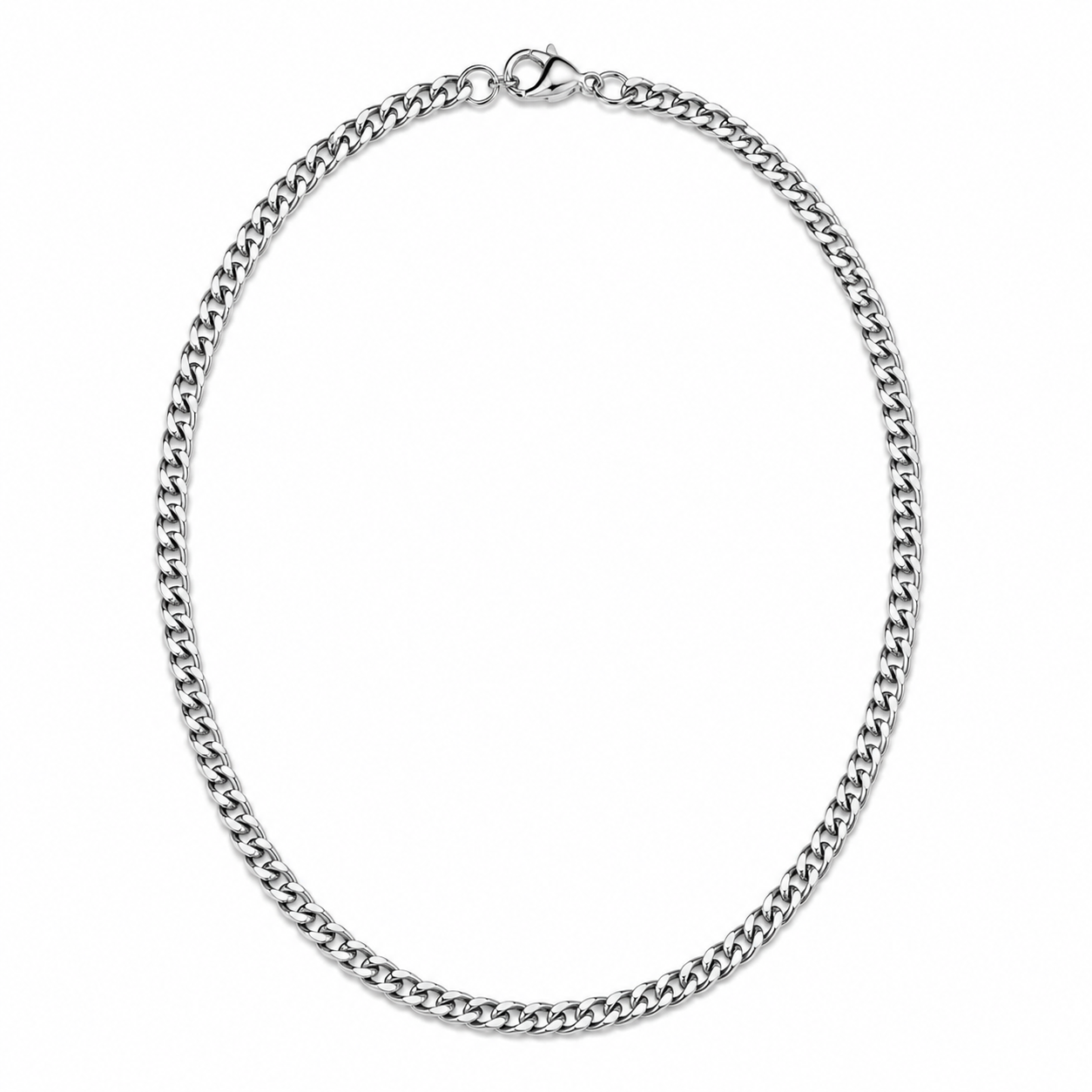 Faceted 3mm Cuban Chain