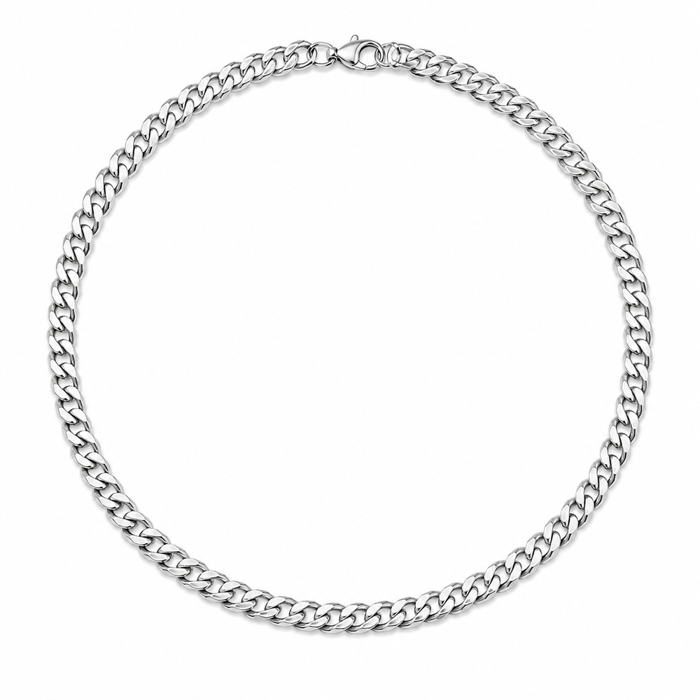 Faceted 5mm Cuban Chain