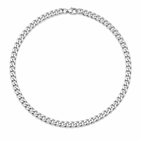 Faceted 5mm Cuban Chain