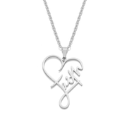 Heart of Faith Pendant Necklace – image 3