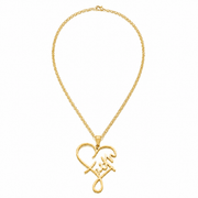 Heart of Faith Pendant Necklace – image 2