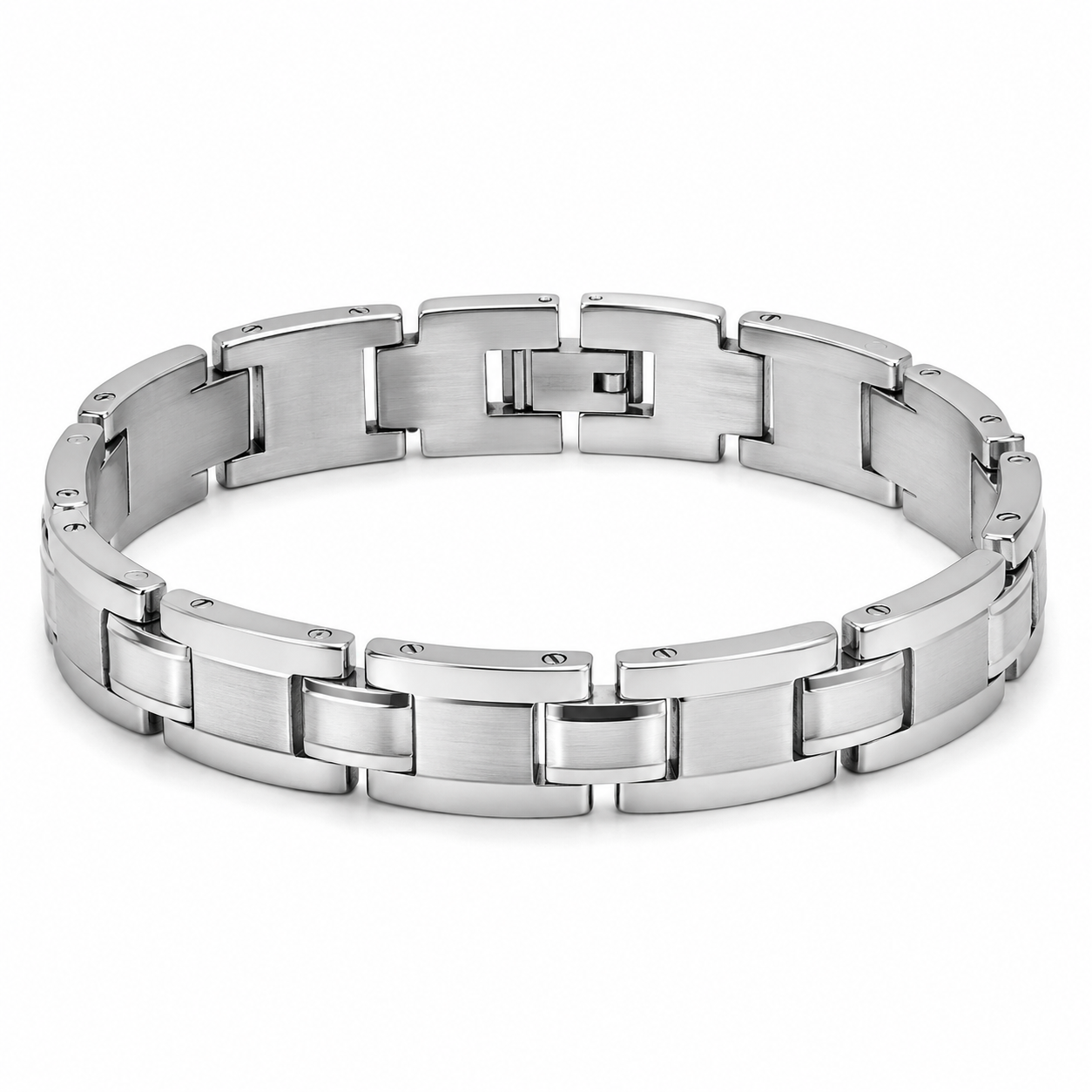 Minimal Stainless Steel Men's Bracelet