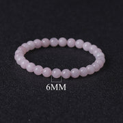 Natural agate bead bracelet alternate view