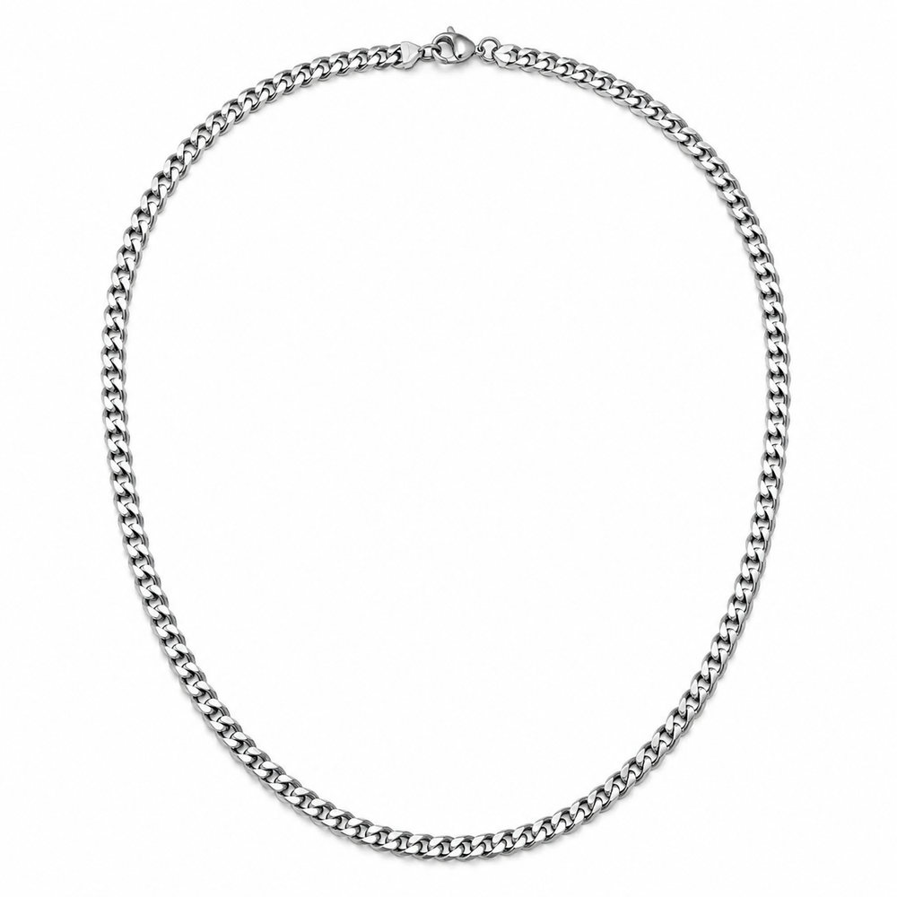 Six-Sided 3mm Cuban Chain