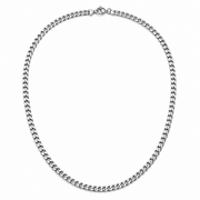 Six-Sided 3mm Cuban Chain
