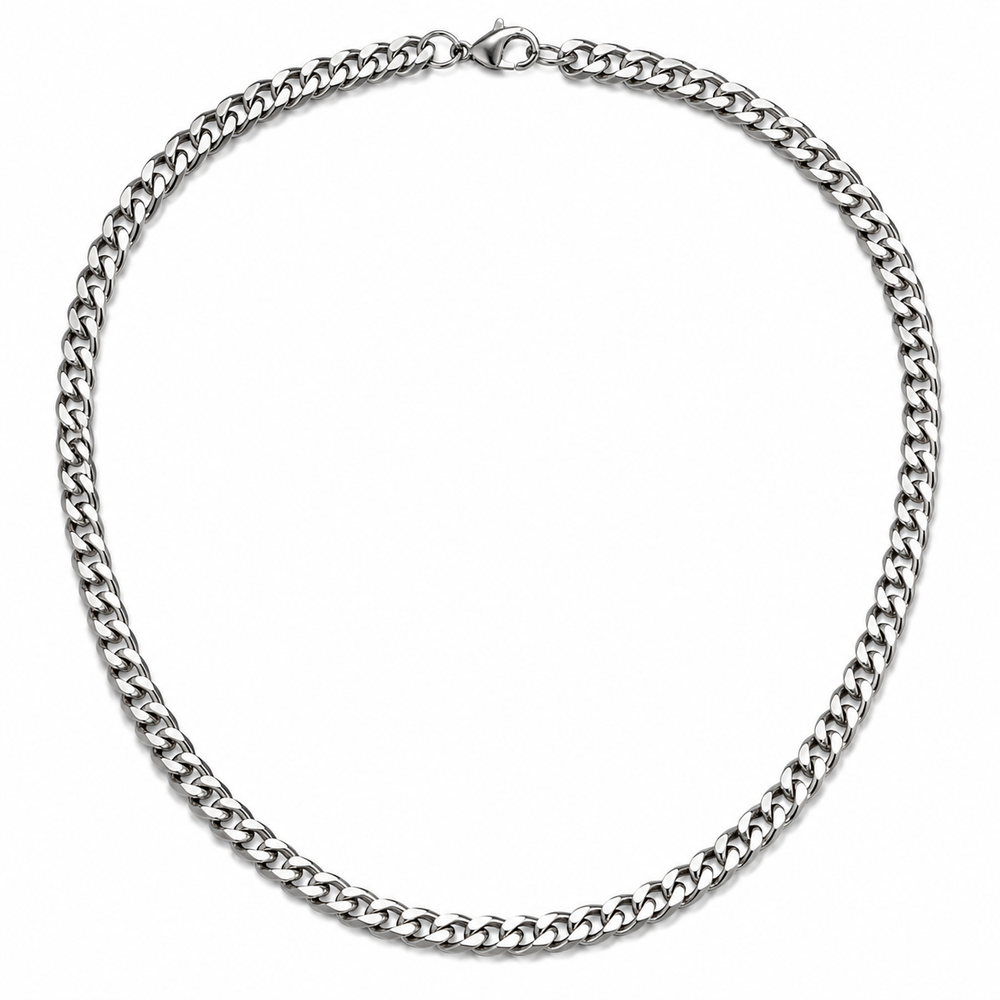 Six-Sided 5mm Cuban Chain