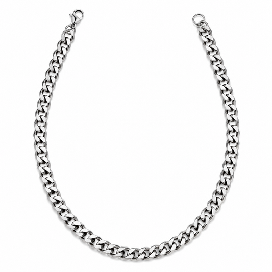 Six-Sided 7mm Cuban Chain