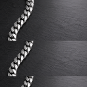 Six-Sided 7mm Cuban Chain – view 3