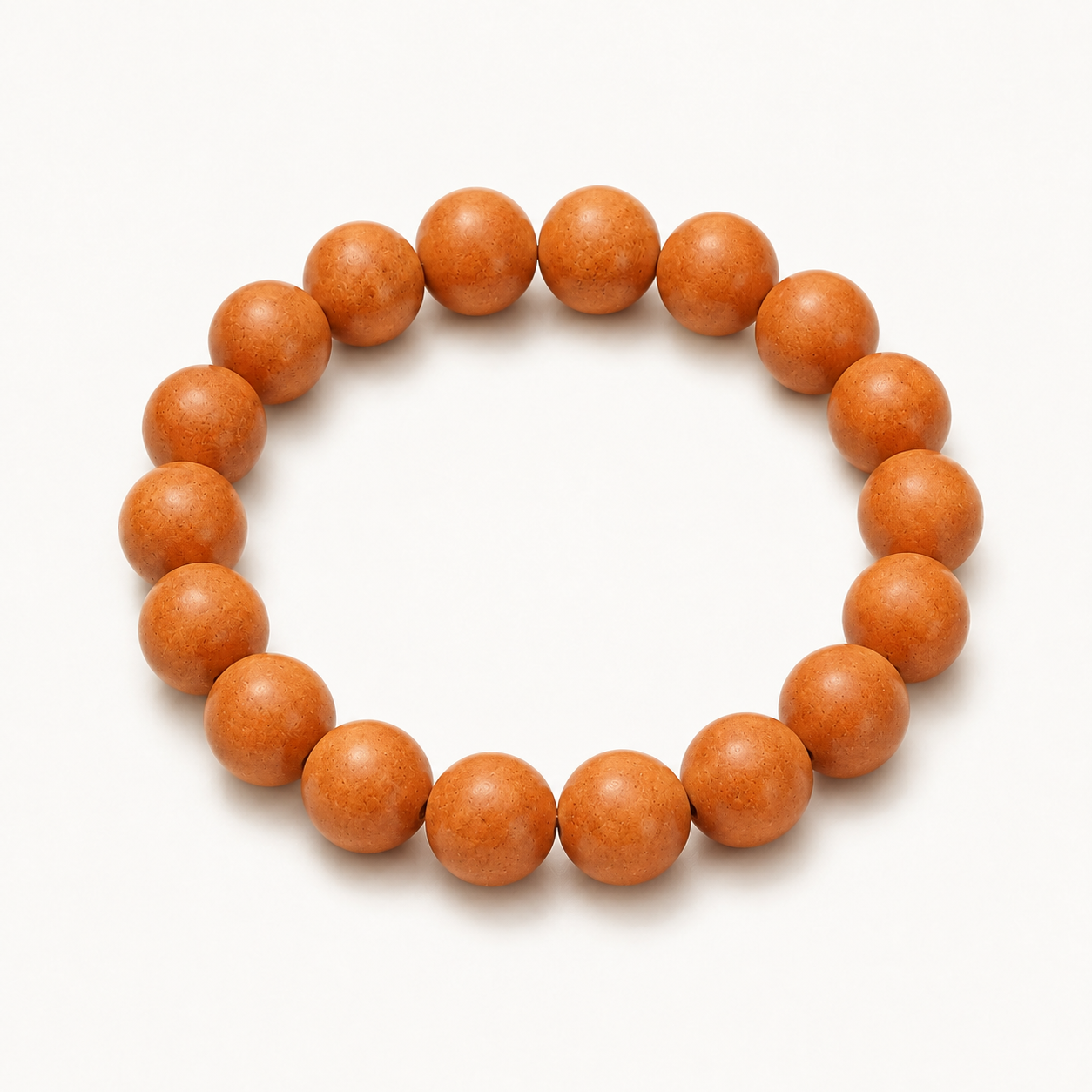 Smooth bead bracelet with 10mm beads