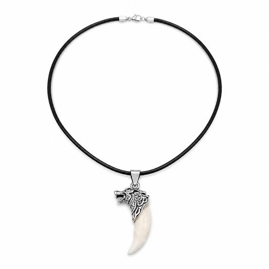 Vintage Spike Pendant Necklace on white background