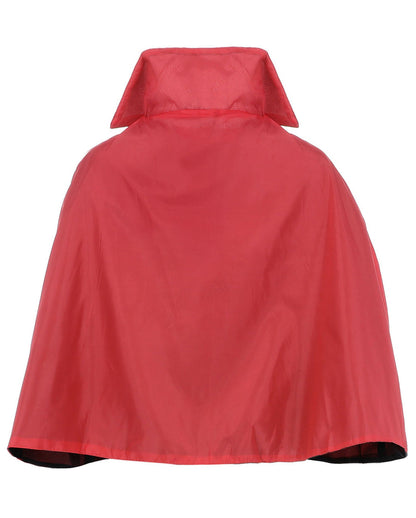 Children's Reversible Vampire Cape with Stand Collar Halloween Costume