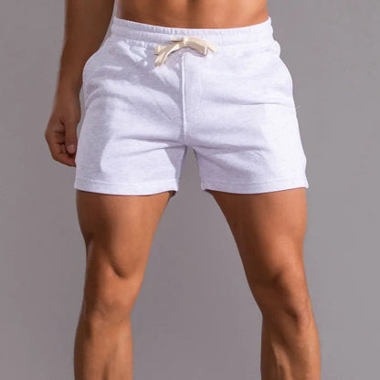 Men’s Drawstring Sports Shorts – Short-Length Training Bottoms with Elasticated Waist and Side Pockets