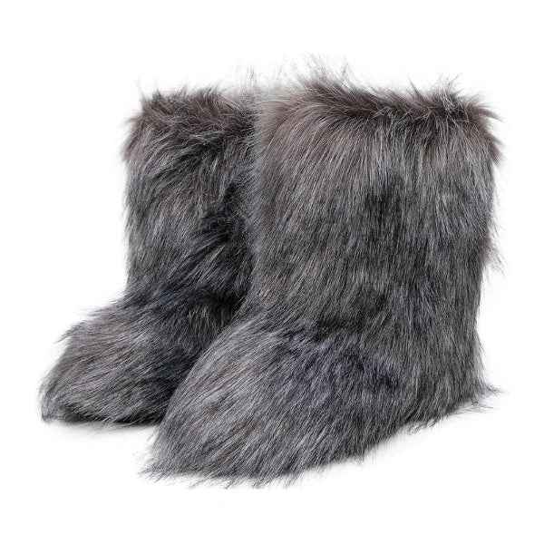 Women’s Plush Winter Boots – Cosy Slip-On Cold Weather Footwear for Everyday Warmth